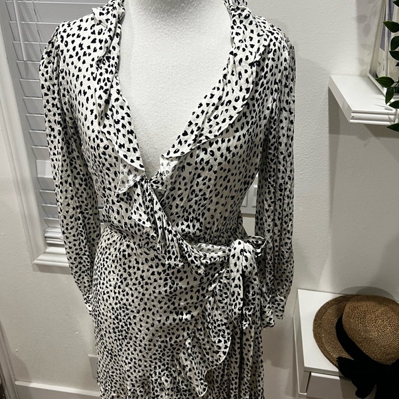 Maje Ruffled dress - Picture 2 of 8